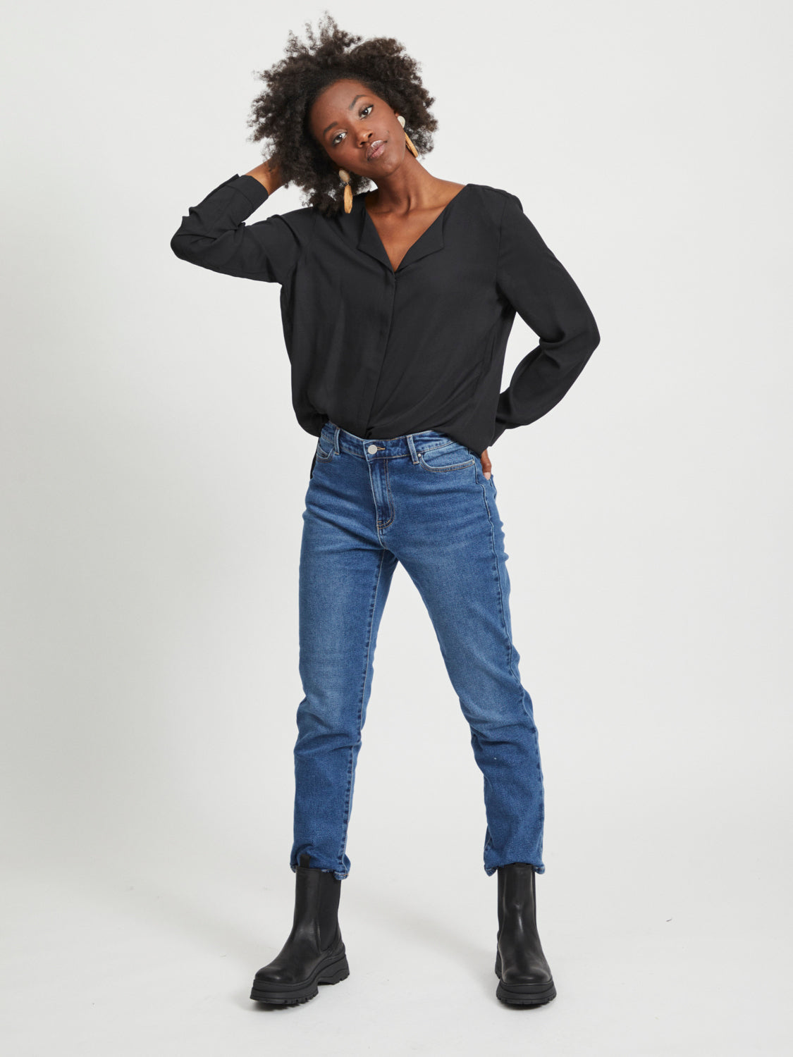 VILUCY Shirts - black